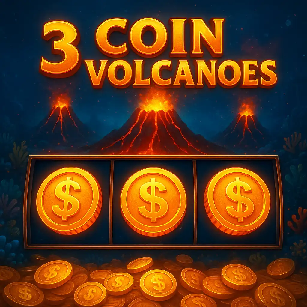 3 Coin Volcanoes slot game thumbnail